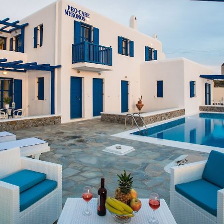 Mykonos Pro-Care Suites Ано Мера Екстериор снимка