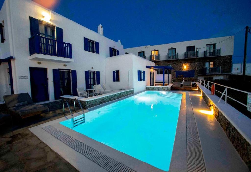 Mykonos Pro-Care Suites Ано Мера Екстериор снимка