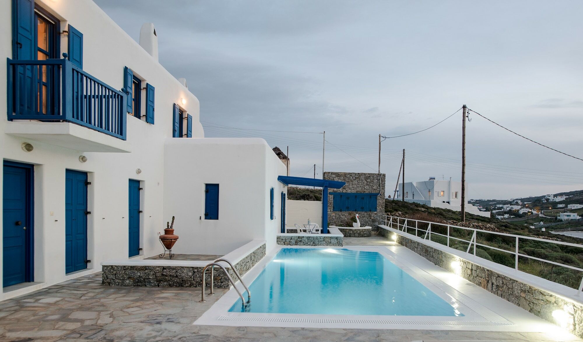 Mykonos Pro-Care Suites Ано Мера Екстериор снимка